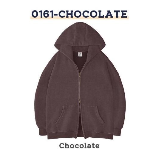 Men's And Women's Casual Zipper Hoodies