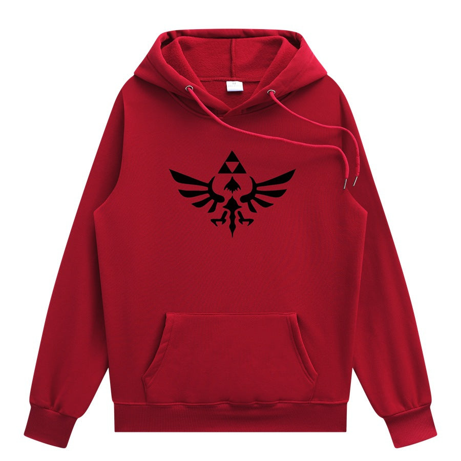 The Legend Of Zelda Legend Of Zelda Fleece Fashion Zipper Hoodies Sweater