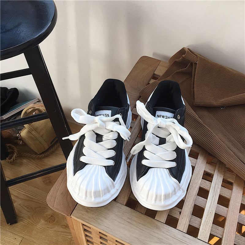 Retro Dissolving Shoes Sneakers New White Shoes