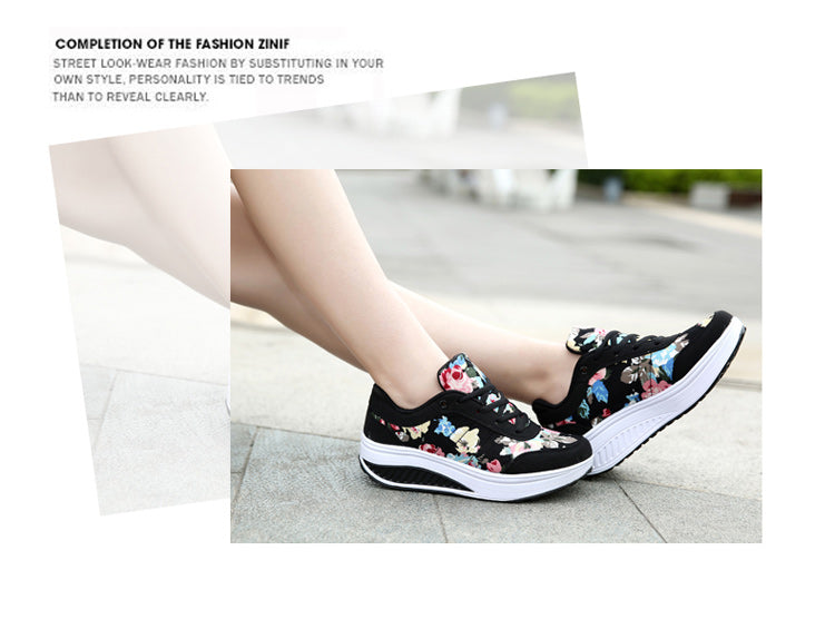Swing Shoes Platform Sneakers Running Shoes