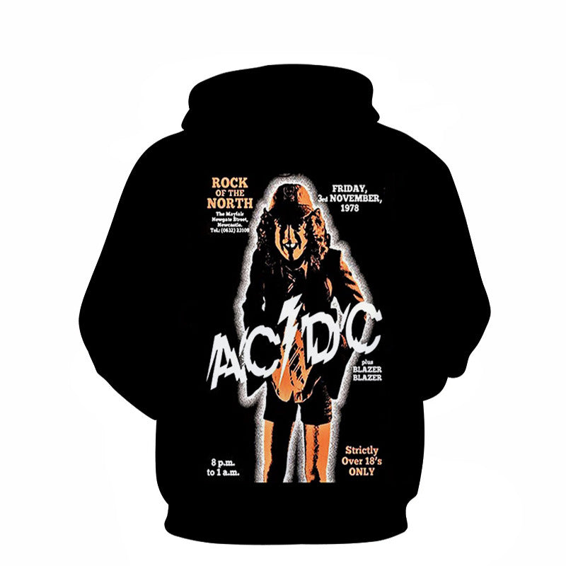 Factory Direct Sale Spring And Autumn Models 3D Digital Printing Series Sweater Hoodies Men'S And Women'S Fashion Casual Baseball Uniforms