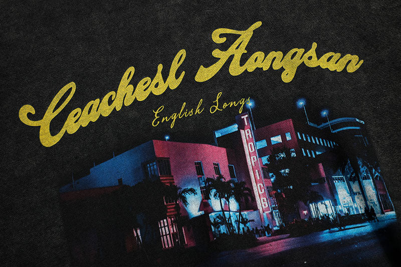 TKPA American Street Fashion Brand Distressed Leisure Couple Hoodies Vintage