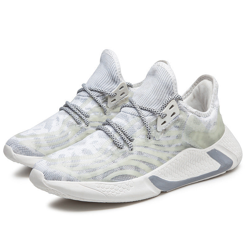 Reflective sports shoes