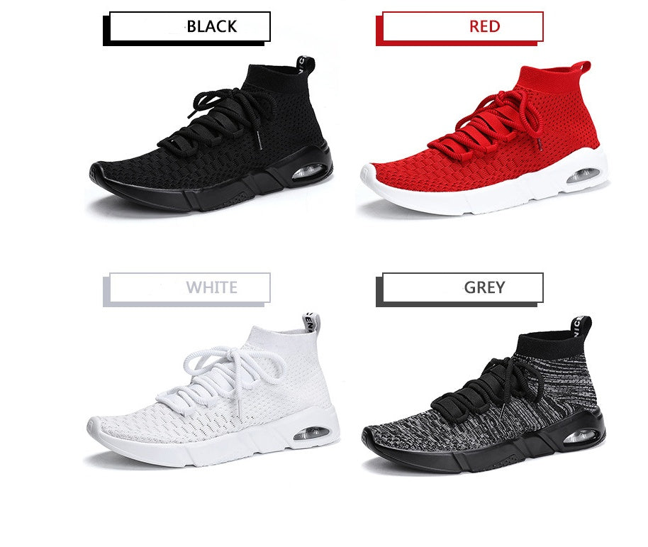 Breathable running shoes