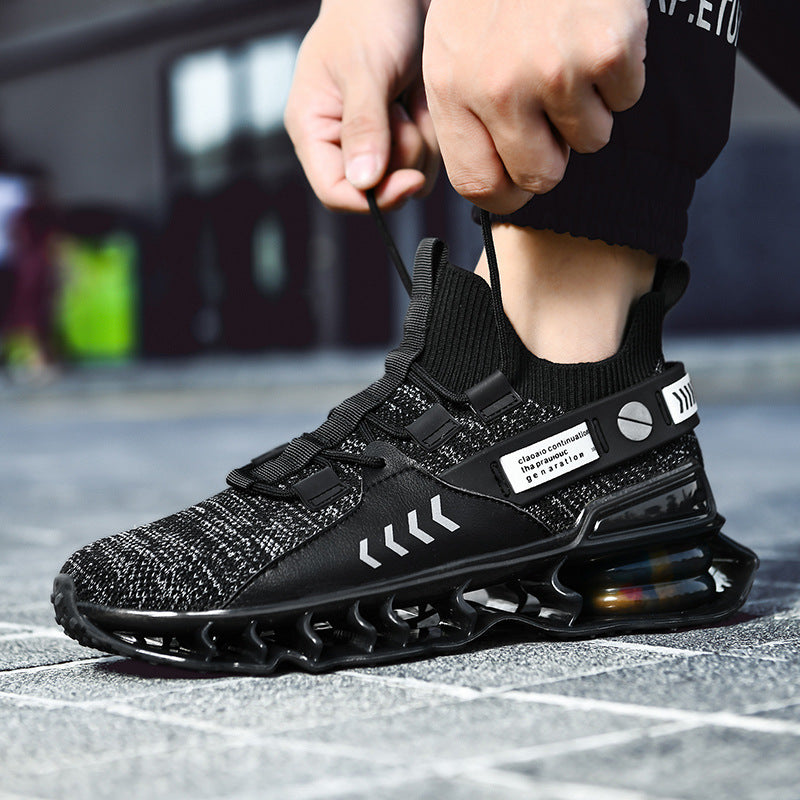 Blade flying woven men's shoes soldier sports shoes