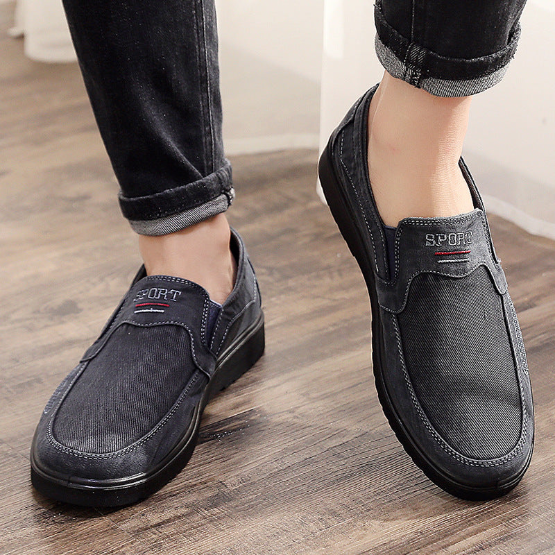 New Old Beijing Cloth Shoes Men's Canvas Shoes