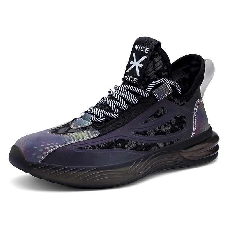 Sports mesh panel shoes