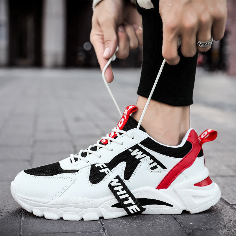 Breathable mesh shoes