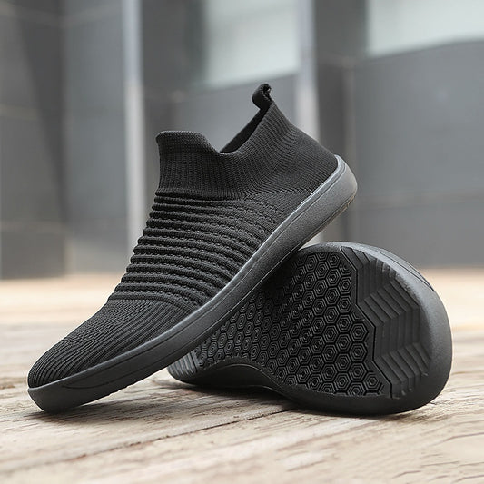 Wide Toe Shoes Bare Feet Sneaker Plus Size Men's Shoes