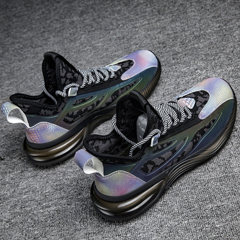 Sports mesh panel shoes