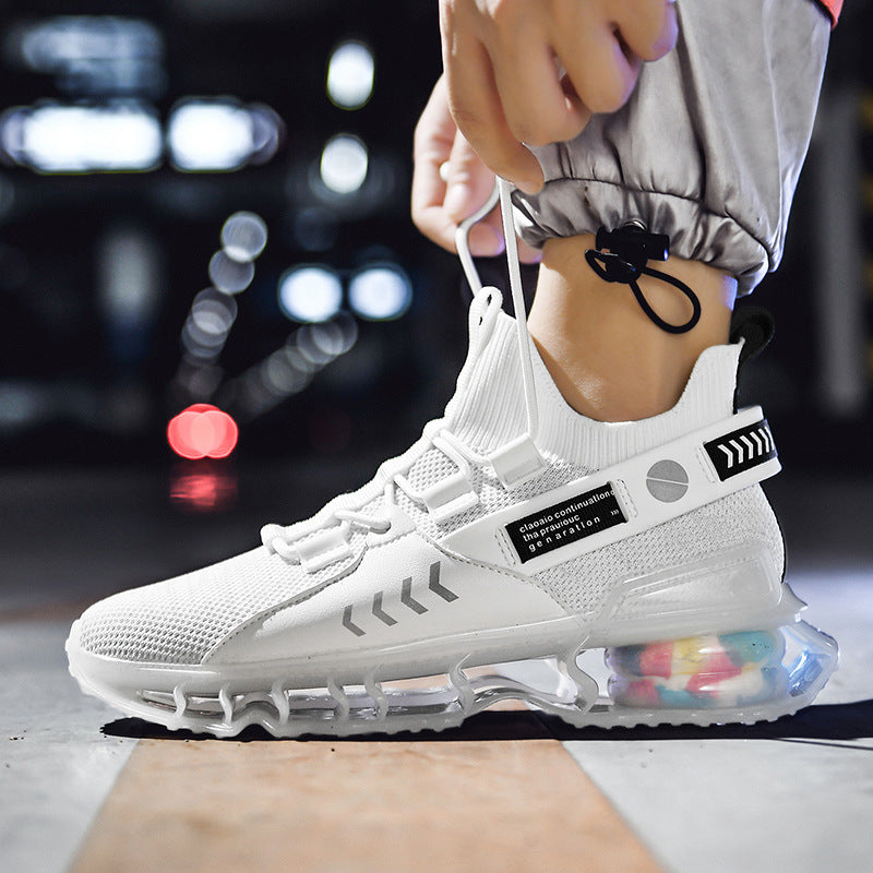 Blade flying woven men's shoes soldier sports shoes