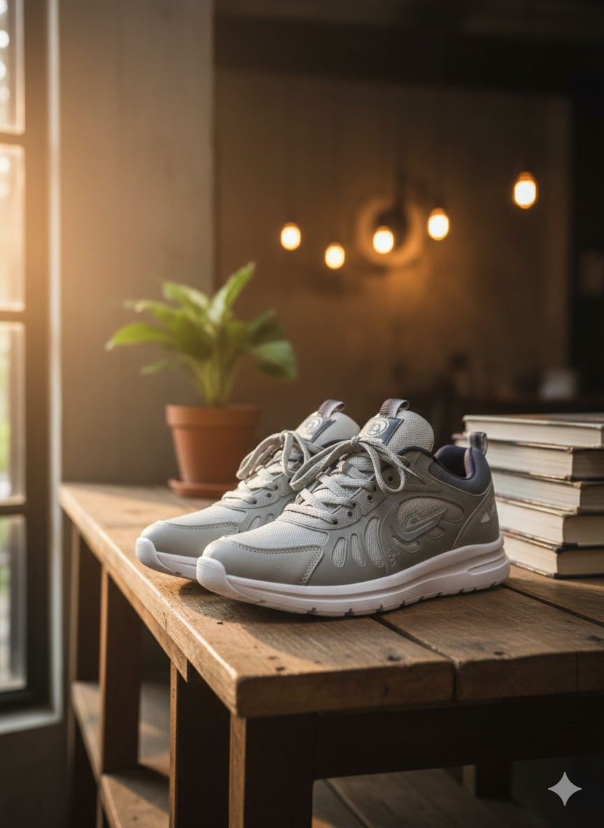 College style sneakers running shoes