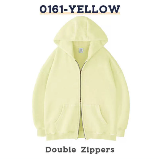 Men's And Women's Casual Zipper Hoodies
