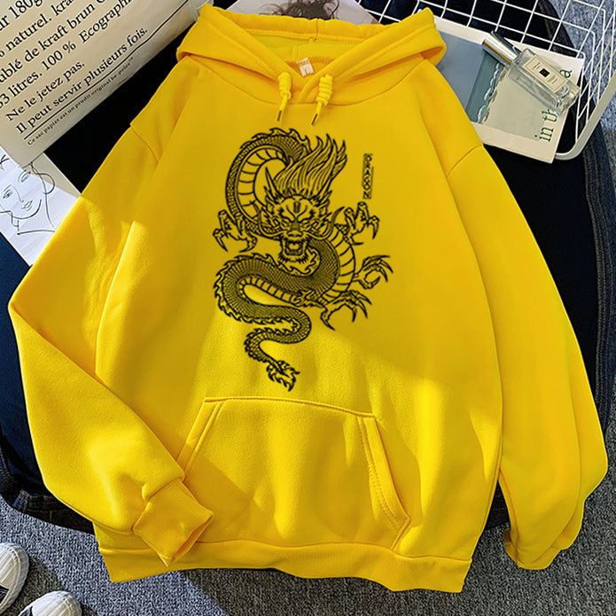 Dragon Hoodies Men 2020 Chinese