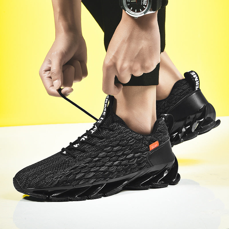 Blade Shoes Men's Trendy Shoes Shock Absorption Sneakers